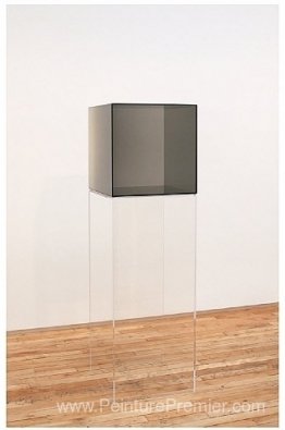 Cube # 40 (bleu et gris clair)