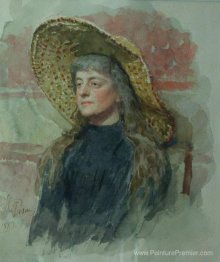 Portrait de E. Zvantseva