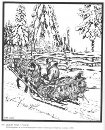Illustration pour le conte de fées "renard-sœur"