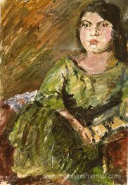 Wilhelmine dans la robe verte