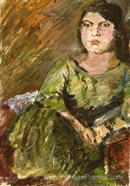 Wilhelmine dans la robe verte