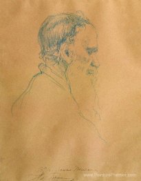 Portrait de Leo Tolstoy
