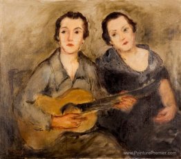 Filles avec des guitares