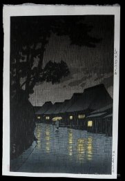 Soirée pluviale à Maekawa