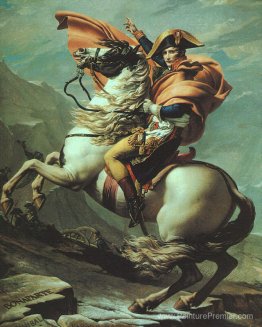Napoléon traversant les Alpes au St Bernard Pass, 20 mai 1800