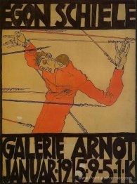 Autoportrait comme saint Sebastian (affiche)