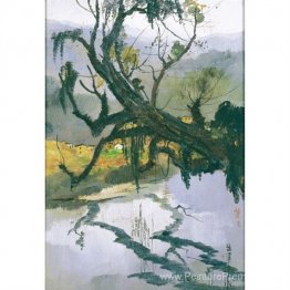 Arbre ancien près de la rivière