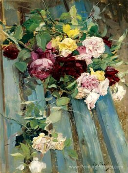 Nature morte avec Rose