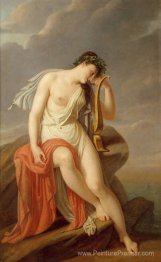 Sappho sur la falaise leucadienne