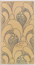 Conception de tissu avec éveil floral pour backhausen