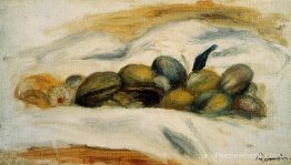 Amandes et noix de nature morte