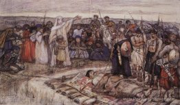 La princesse Olga rencontre le corps du prince Igor