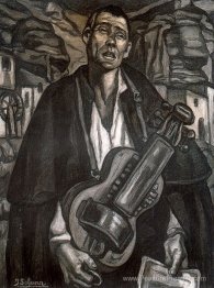 Le musicien aveugle