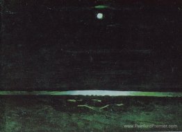 Nuit au clair de lune sur le dnieper