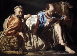 Les évangélistes St. Mark et St. Luke