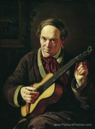 Portrait de E.Makovsky, père de l'artiste