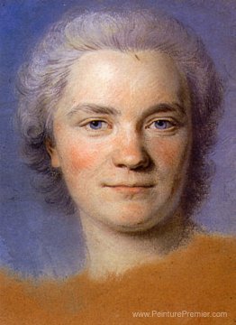 Préparation du portrait de Mme Rougeau
