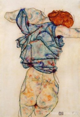 Femme déshabille