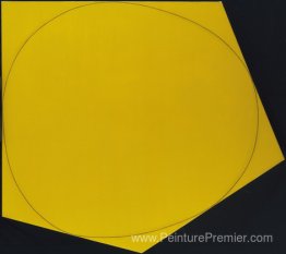 Cercle déformé dans un polygone i