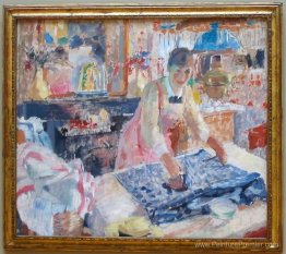 Femme à repasser