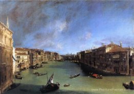 Grand Canal à la nord-est du Palazzo Balbi jusqu'au pont Rialto