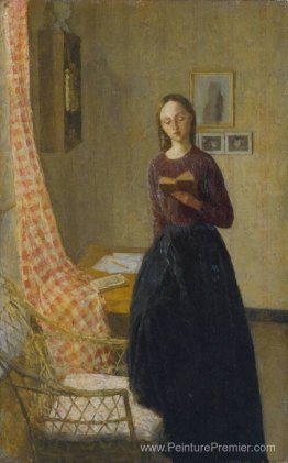 Une dame qui lisait