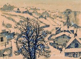 Kaunas. Zhalyakalnis en hiver.