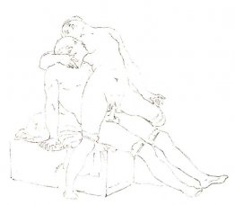 Position de la femme qui se chevauchait sur le swing