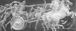 Apollo dans son char avec les heures