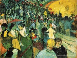 Spectateurs dans l'arène d'Arles