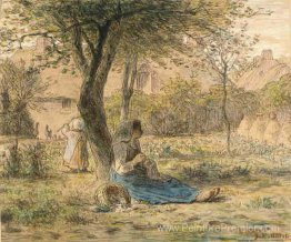 Dans le jardin