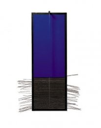 Bleu verticale