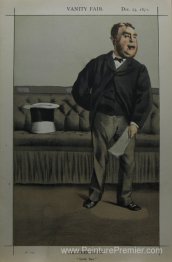 Caricature de George Cavendish Bentinck