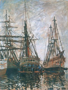Bateaux sur rapair