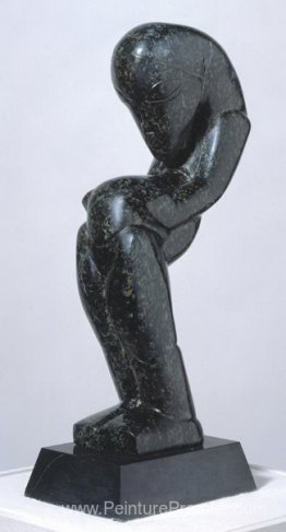 Figure féminine en fléni