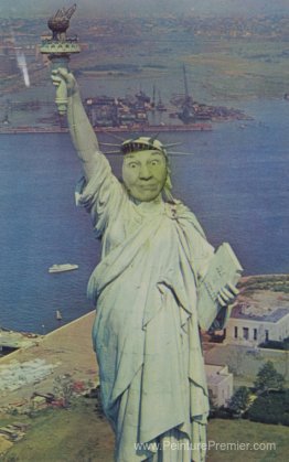 Portrait ridicule (Statue de la Liberté)