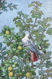 Mosaïque - salle à manger de la bibliothèque Sainte-Barbe, Paris