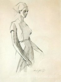 Sketch d'une femme