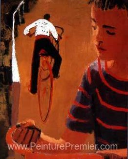 Enfants sur les vélos
