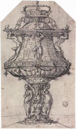 Conception d'une fontaine de table avec l'insigne d'Anne Boleyn