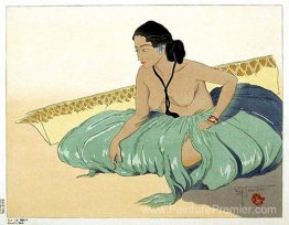 Sur le sable. Rhume, yap