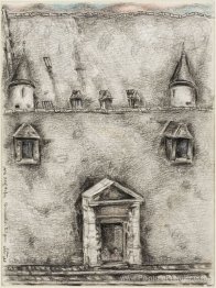Vue depuis la fenêtre de l'hôtel du toit de Guild Hall, Bruxelle