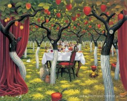 Jardin aux fraises