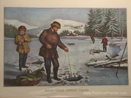 Sports d'hiver - pêche à la séquelle