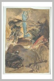 Projet d'illustrazione versare Macbeth - les sorcières