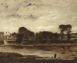 Paysage avec rivière
