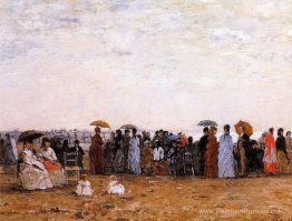 Trouville, scène de plage