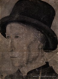 Portrait de l'homme avec chapeau