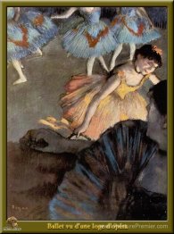 Un ballet vu de la boîte d'opéra
