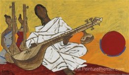 Untitled (femme jouant du sitar)